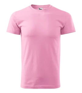 T-shirt Basic da uomo - Rosa chiaro