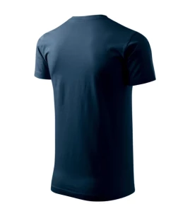 Maglietta Basic da uomo - Blu navy