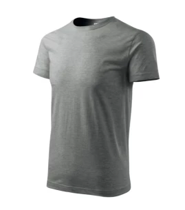 T-shirt Basic da uomo - Grigio scuro