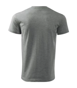 T-shirt Basic da uomo - Grigio scuro