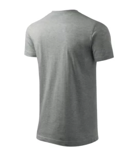 T-shirt Basic da uomo - Grigio scuro
