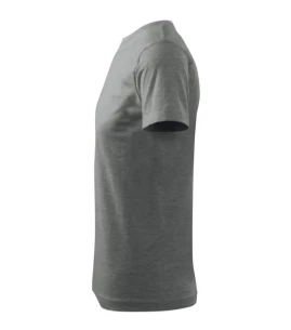 T-shirt Basic da uomo - Grigio scuro