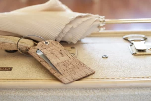 Distintivo per valigia LATIDO - Beige