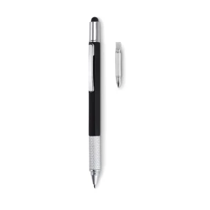 Penna di livello con righello - TOOLPEN - Nero