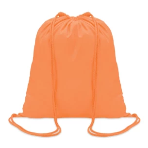 Borsa in cotone - COLORATA - Arancione