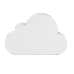 Nuvola antistress - CLOUDY - bianco