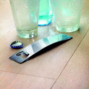 Apriporta, acciaio inox - BARRY - argento opaco