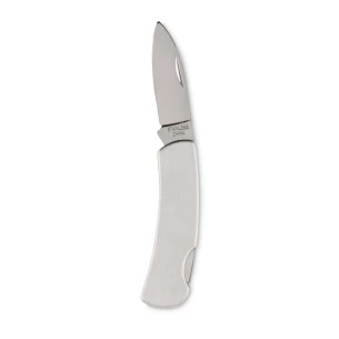 Coltello pieghevole - MONSON - argento opaco