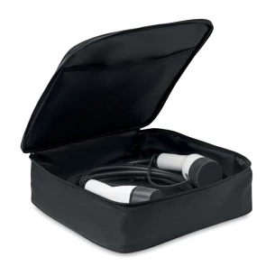 Borsa portacavi in 600D RPET - CABAG - Nero