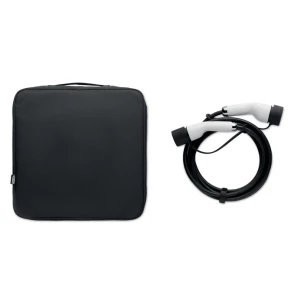 Borsa portacavi in 600D RPET - CABAG - Nero