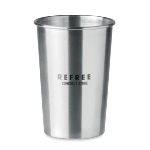 Tazza 350ml - BONGO - argento opaco