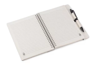 REGALI blocco note con riga e penna - Nero