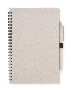 Taccuino con penna TRESA A5 - Naturale