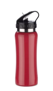 PATRO Bidon in acciaio 600 ml - Rosso