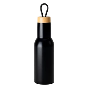 Bottiglia sottovuoto 400ml Lome - Nero