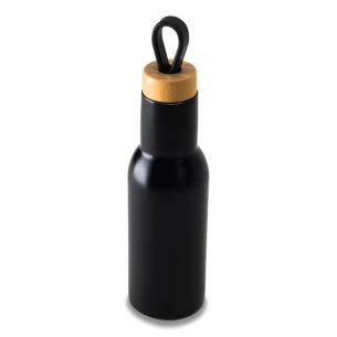 Bottiglia sottovuoto 400ml Lome - Nero