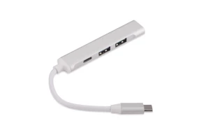 Splitter HUB USB - ROSKO - Argento