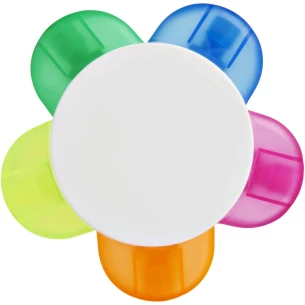 Evidenziatore a fiore - Bianco