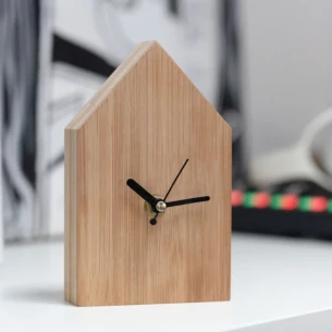 Orologio in bambù La Casa - Marrone