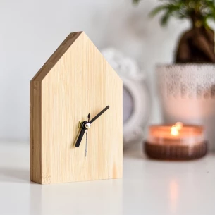 Orologio in bambù La Casa - Marrone