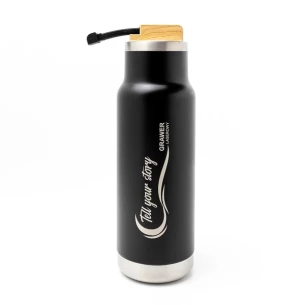 Bottiglia termica Horten da 530 ml - Nero