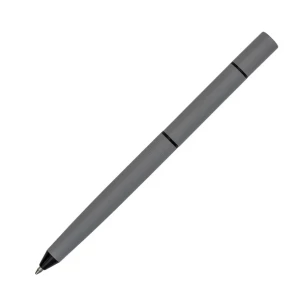 Penna a sfera e matita stilografica Duet 2in1 in confezione - Grigio
