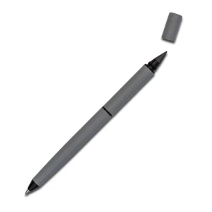 Penna a sfera e matita stilografica Duet 2in1 in confezione - Grigio