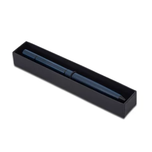 Penna a sfera e matita stilografica Duet 2in1 in confezione - Blu navy