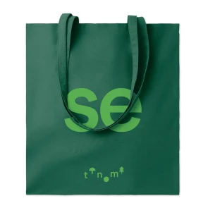 Borsa shopping COTTONEL COLOUR+ - verde scuro