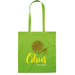 Borsa spesa COTTONEL COLOUR+ - verde lime