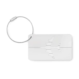 Etichetta per bagagli FLY TAG - argento opaco