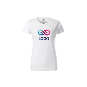 Maglietta Basic da donna - Bianco