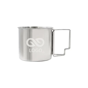 Tazza da viaggio Pokhara 350 ml - Argento