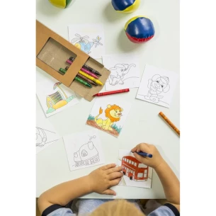 Set da colorare, pastelli | Hadley - neutro