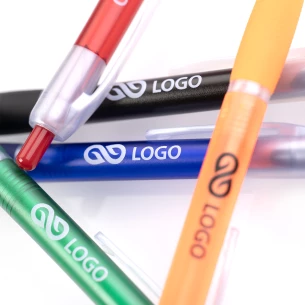Penna in plastica Barcelona2 - Nero