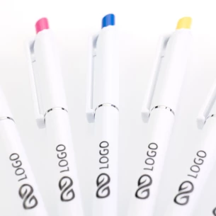 Penna a sfera Roma White - Verde