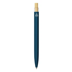 Penna in alluminio riciclato | Randall - Blu navy