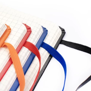 Notatnik w kratkę Asturias - Pomarańczowy