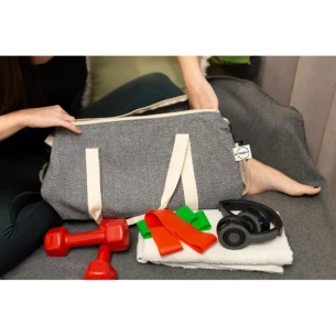 Borsa sportiva Asha, da viaggio - grigio