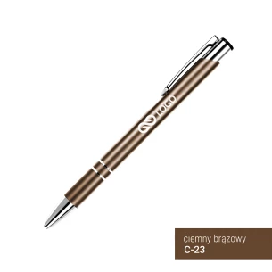 Penna a sfera Cosmo - Marrone scuro