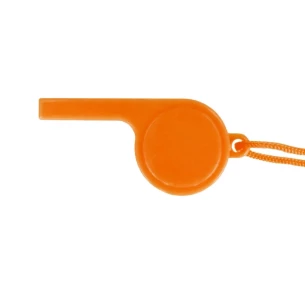 Fischietto con cordicella - arancione - Arancione