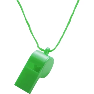 Fischietto con cordicella - Verde