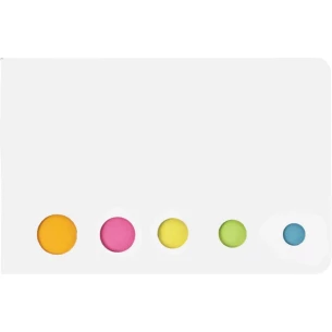 Set di blocchi per appunti, note adesive - Bianco