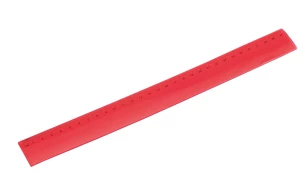 Righello flessibile - Rosso