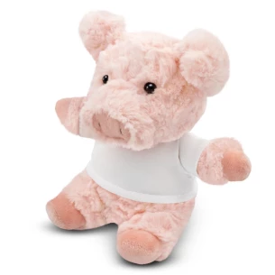Maiale di peluche Tailyssia - Rosa
