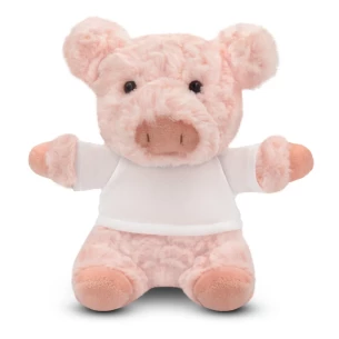 Maiale di peluche Tailyssia - Rosa