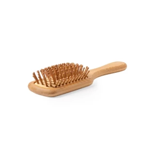 Spazzola per capelli in bambù - marrone chiaro