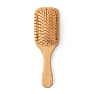 Spazzola per capelli in bambù - marrone chiaro
