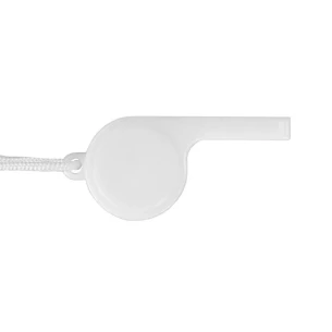 Fischietto con cordicella - Bianco