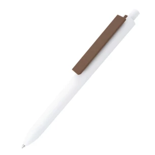 Penna a sfera Comet White - Marrone